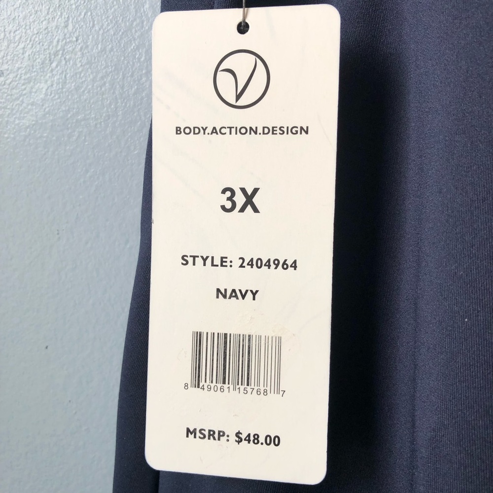 NWT VOGO Athletica Women’s Plus Size Skort Navy size 3X - Picture 6 of 11
